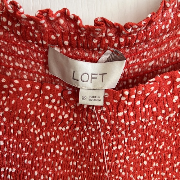 Lot of 2 - NWT - Loft Puffy Sleeves Tops - Picture 7 of 8